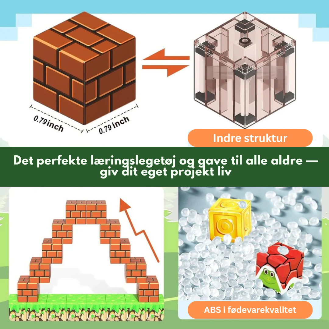 Julemagnetblokke