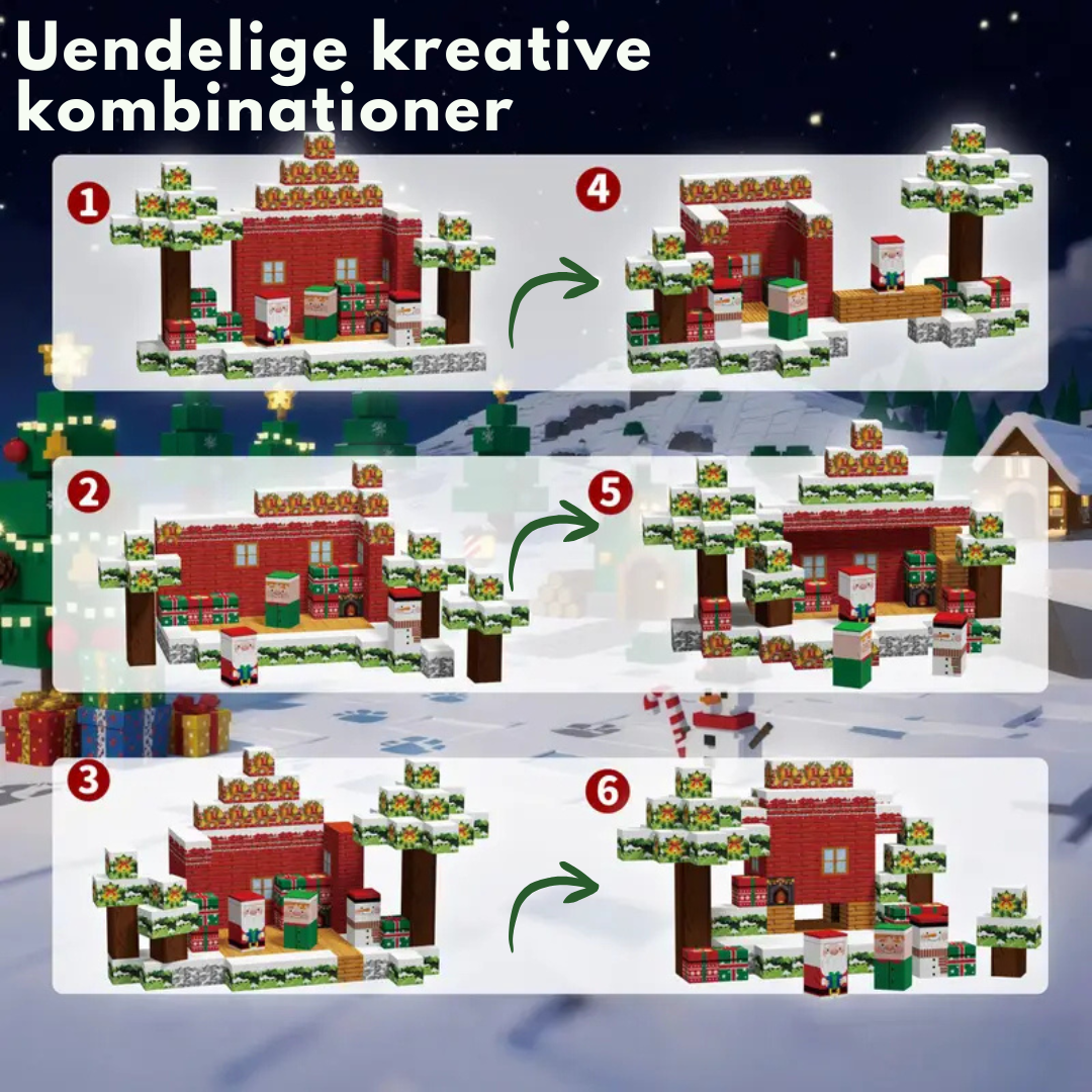 Julemagnetblokke